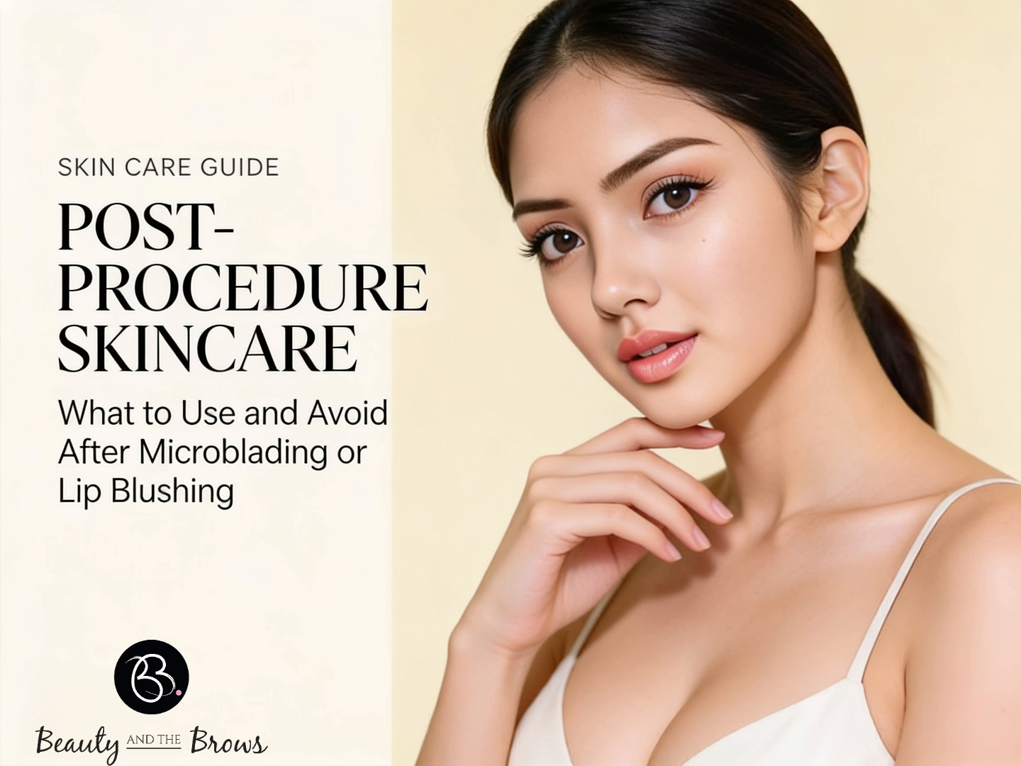 Post-Procedure Skincare: What to Use and Avoid After Microblading or Lip Blushing