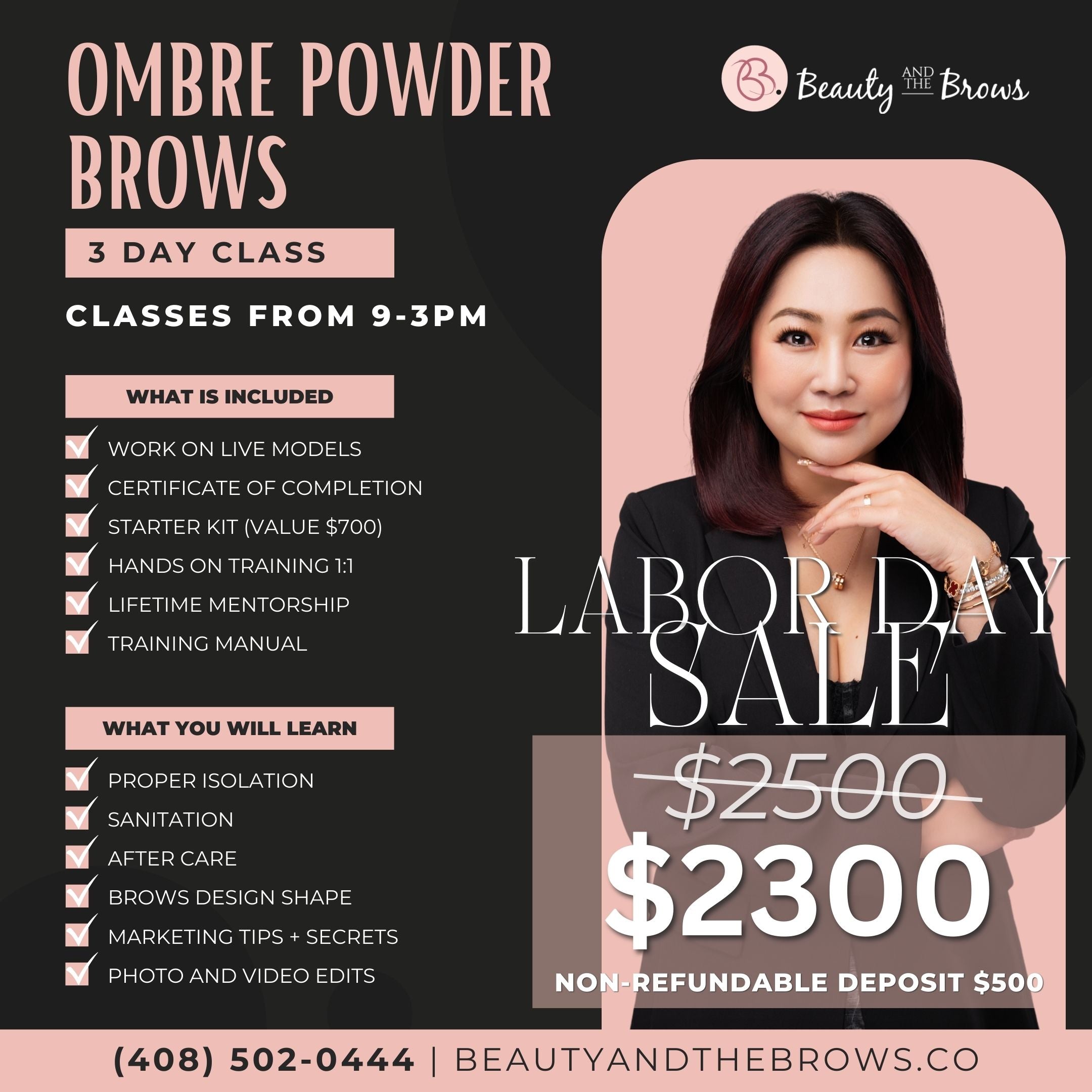 Beginners Class - Ombre Powder Brows