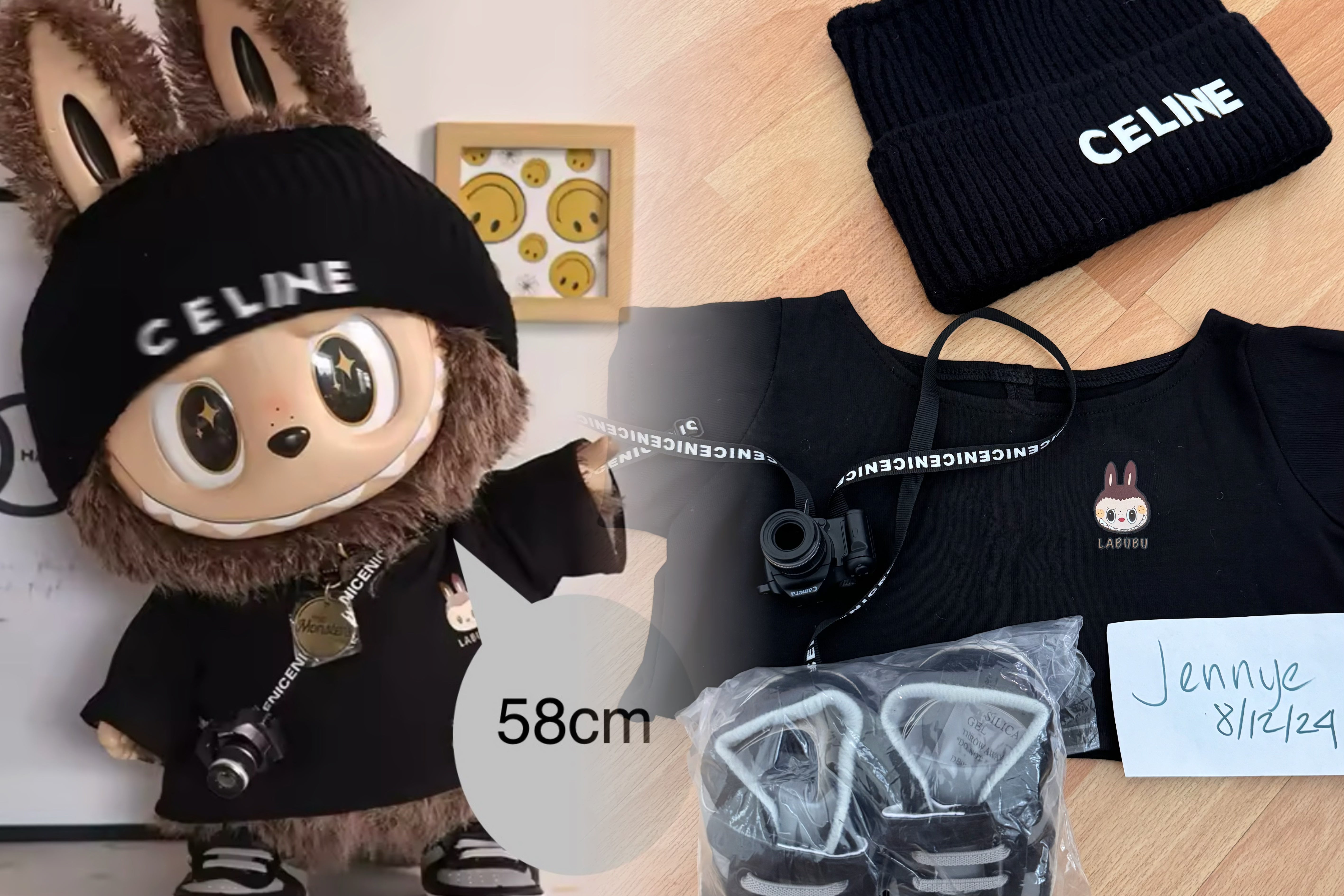 Labubu Outfit 58cm - Celine