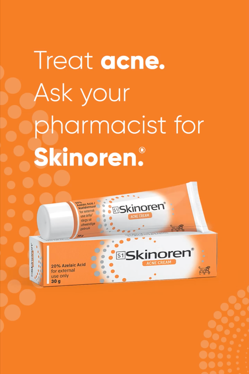Skinoren Cream (Azelaic Acid 20%)