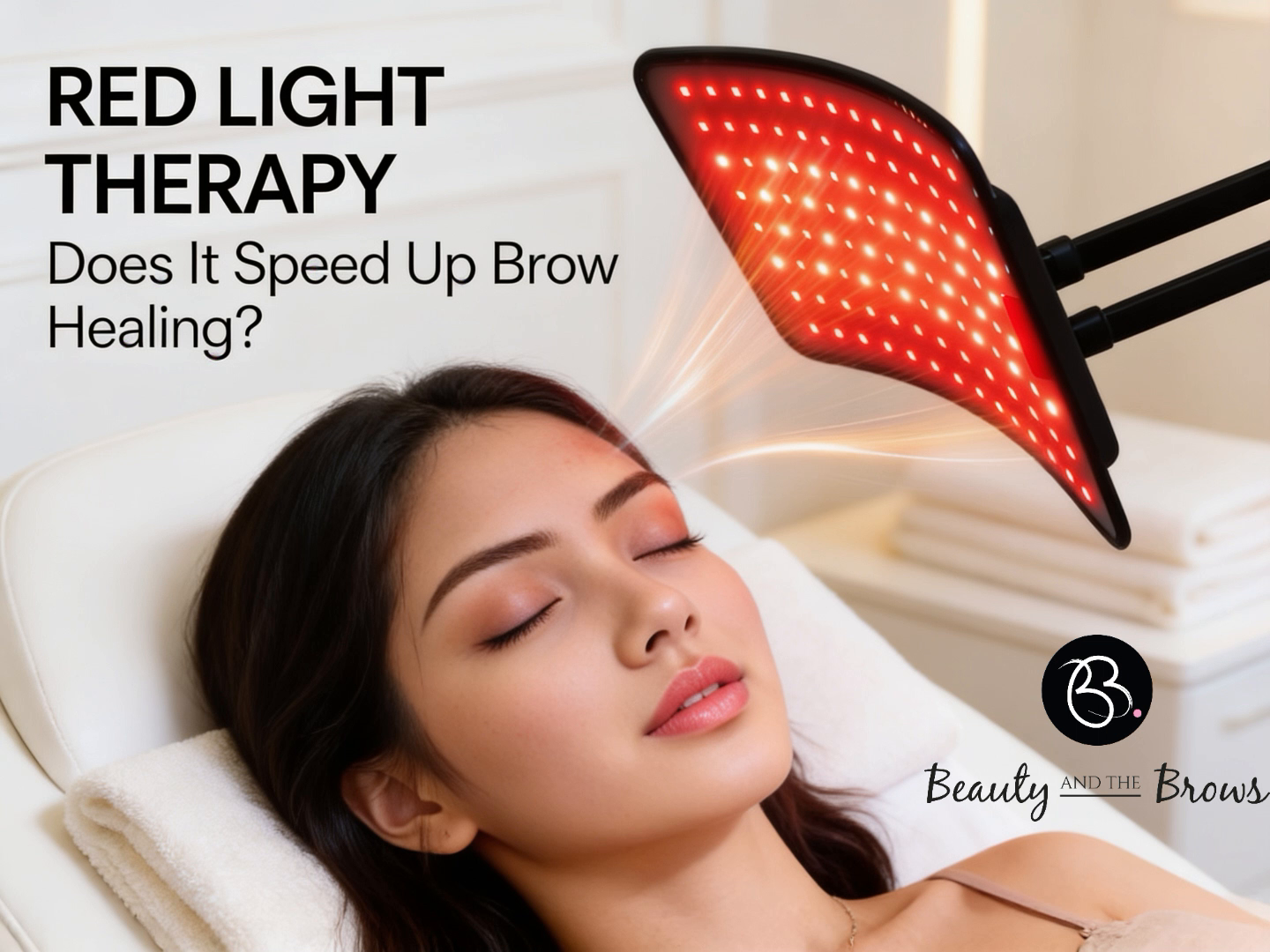 Does Red Light Therapy Speed Up Microblading Healing? What the Research Shows