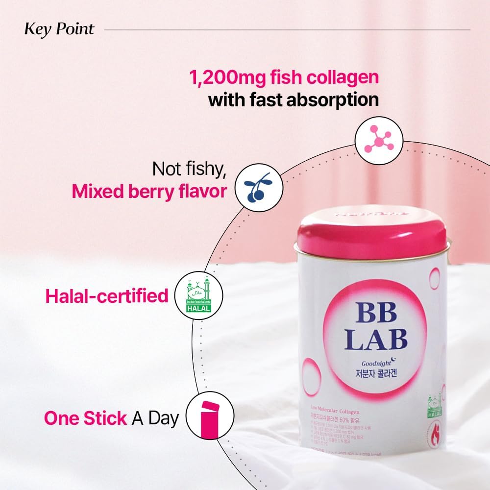 BB LAB Good Night Low Molecular Collagen Powder Stick Supplement