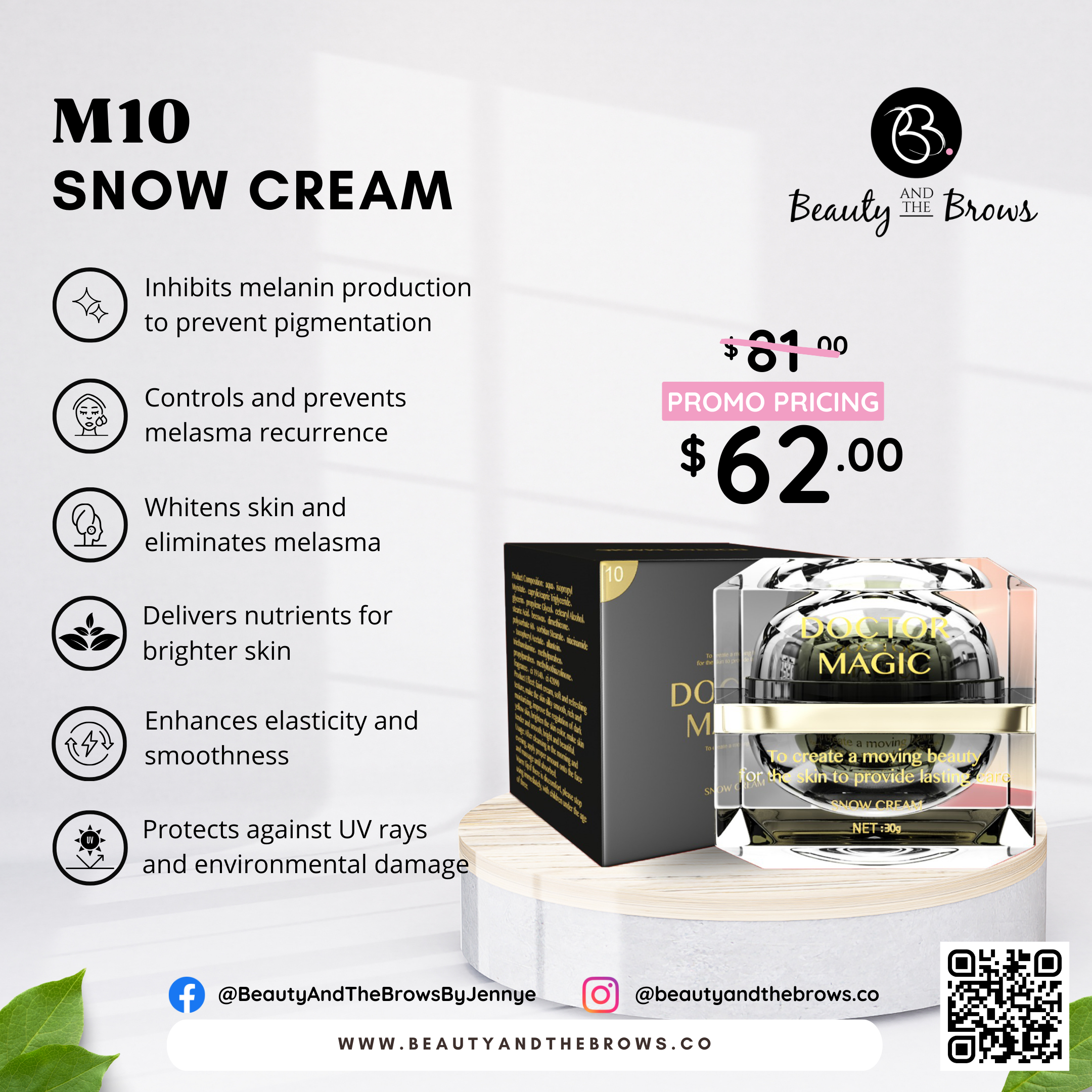 Doctor Magic M10 - Snow Cream