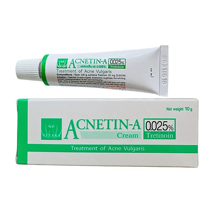 VITARA ACNETIN-A 0.025 - TRETINOIN | Beauty and the Brows